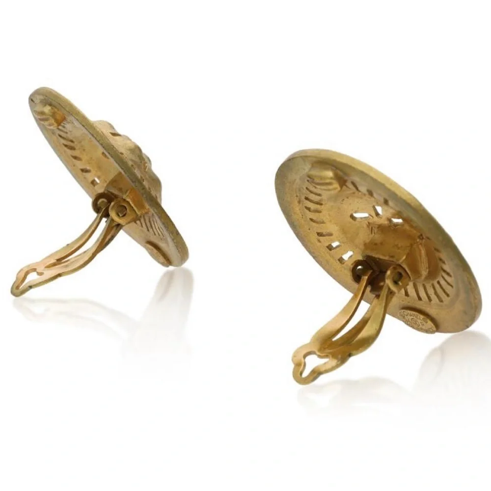 Chanel Gold Earrings